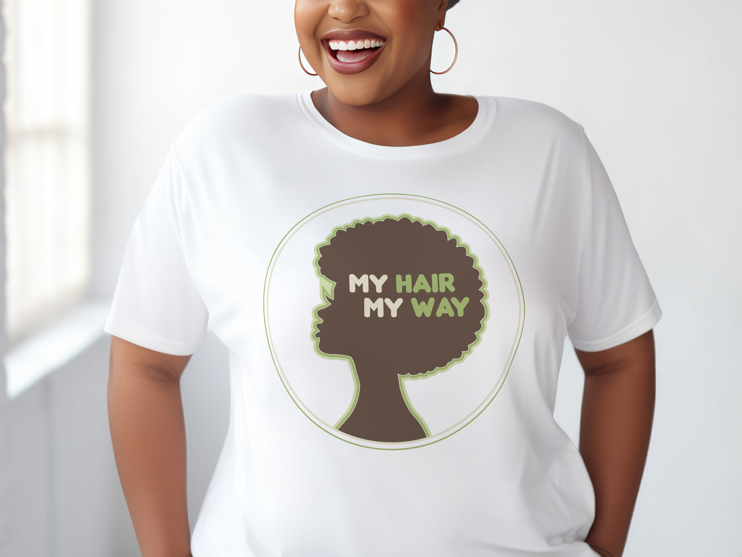 My Hair, My Way T-shirt