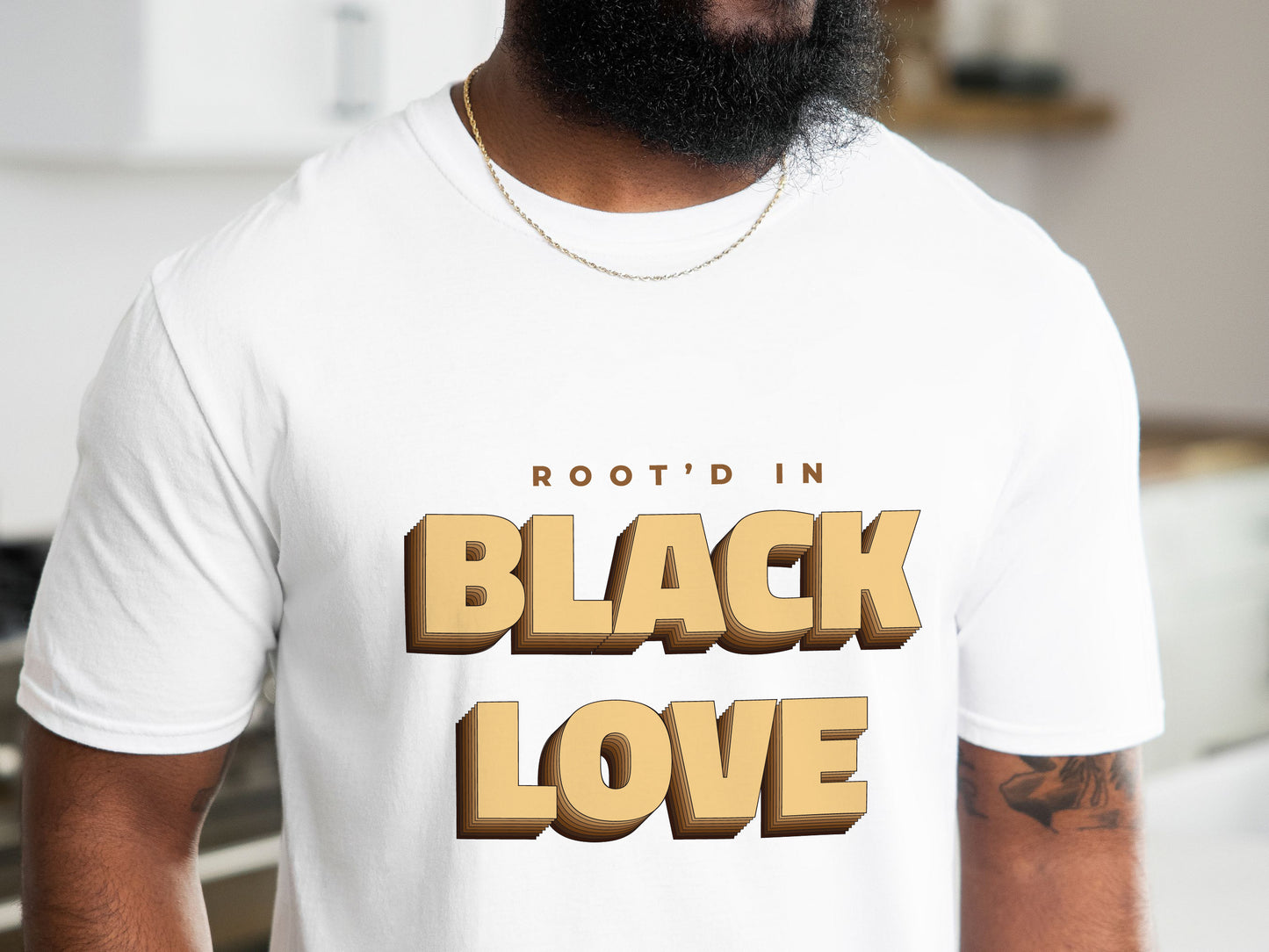 Root'd in Black Love T-shirt