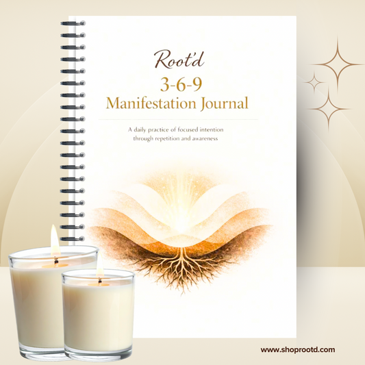 Root'd 3-6-9 Manifestation Journal