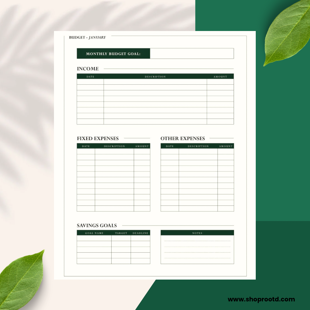 2026 Root'd Planner