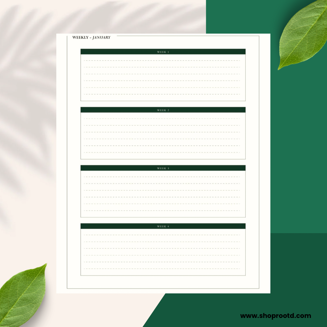 2026 Root'd Planner
