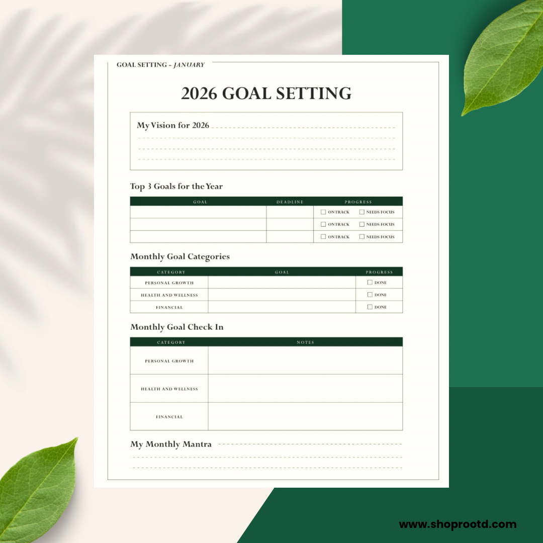2026 Root'd Planner
