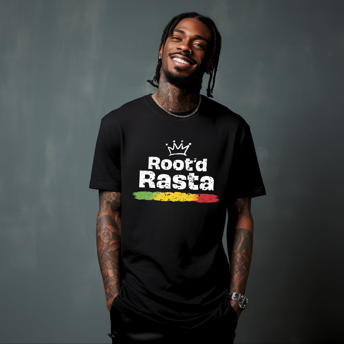 Root'd Rasta T-shirt
